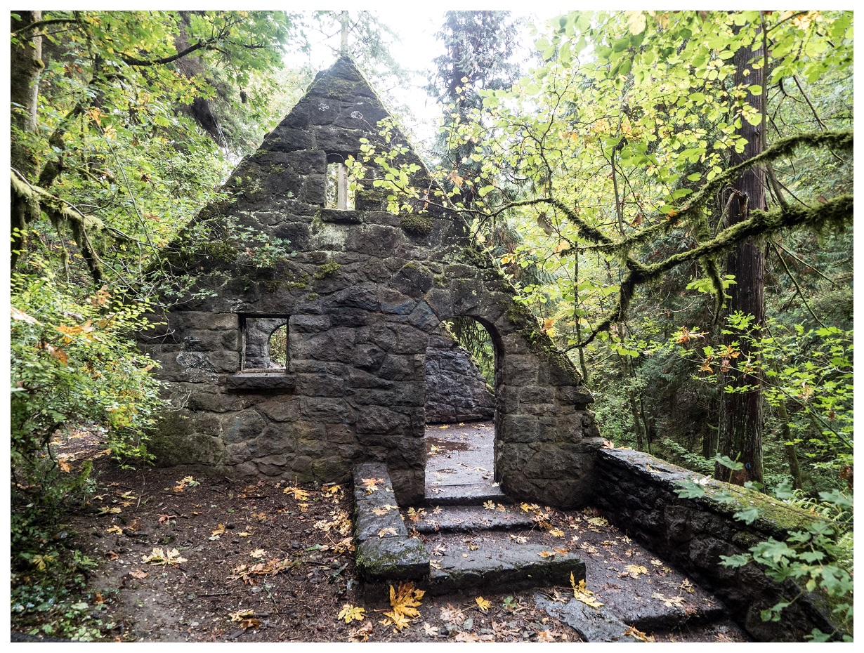 Stone House in Portland's Forest Park
